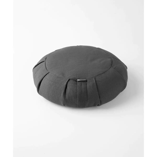 Round Meditation Cushion - Charcoal