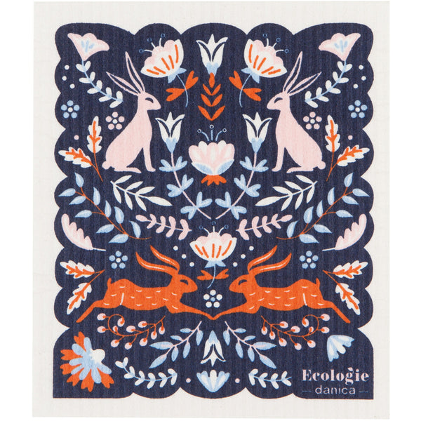 Rabbit Tale Swedish Dishcloth