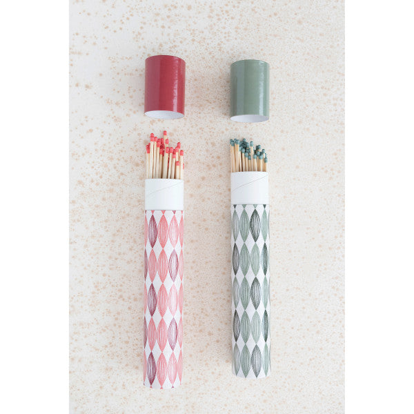Creative Fireplace Matches in Tube Matchbox open