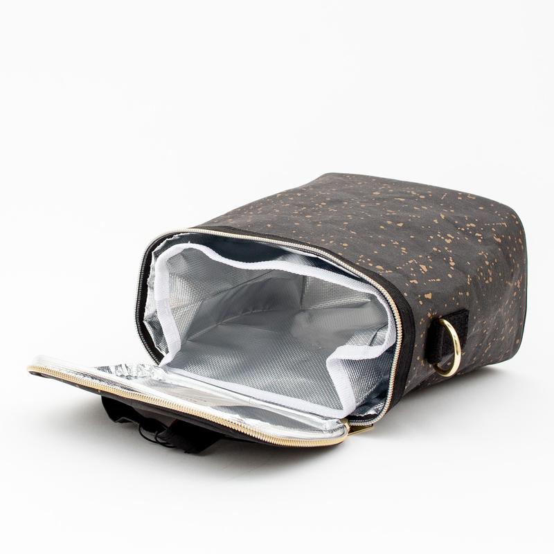 Gold Splatter Paper Lunch Bag