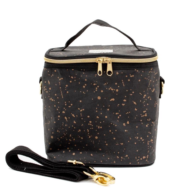Gold Splatter Paper Lunch Bag