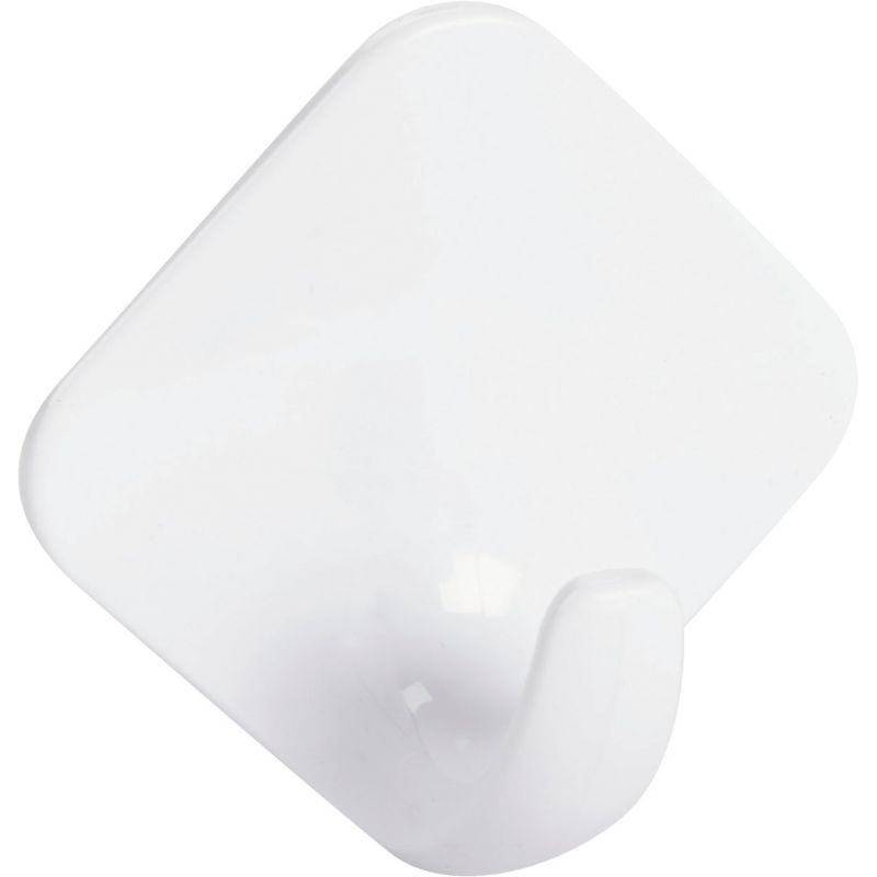 Idesign Self Adhesive Hook in white.