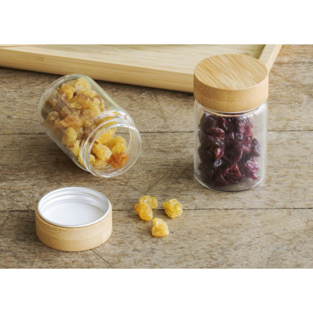 Pebbly Jar Set Round in use