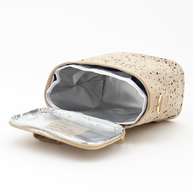 Splatter Linen Lunch Bag