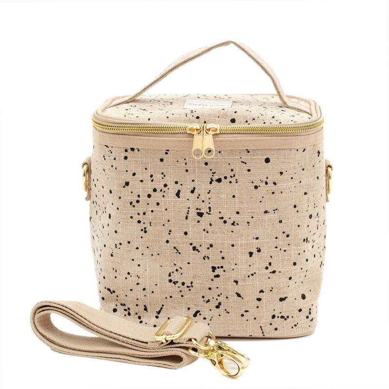 Splatter Linen Lunch Bag
