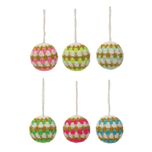 Creative Crochet Ball Ornament