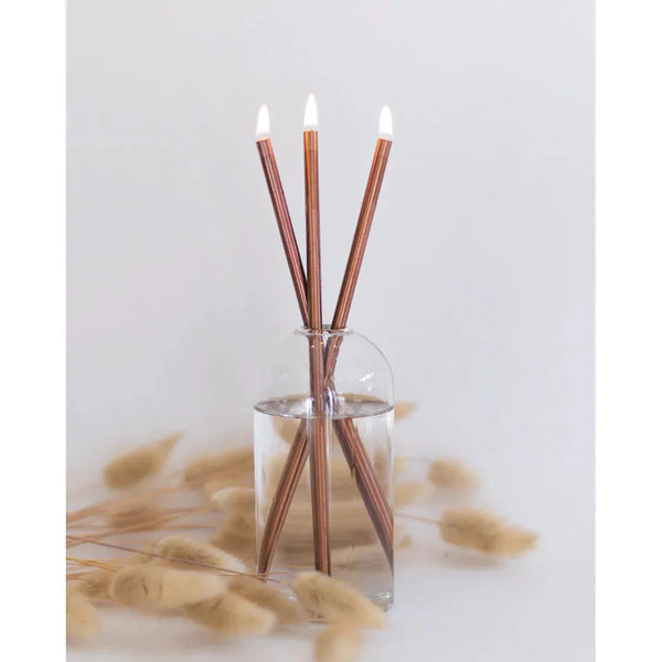 Everlasting Candle - Copper styled