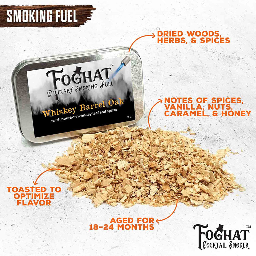 Foghat Cocktail Smoker Kit smoking fuel