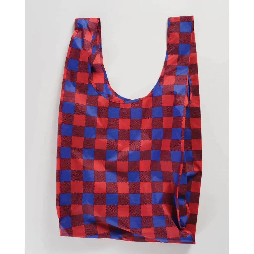 Baggu - Blue Red Buffalo Check