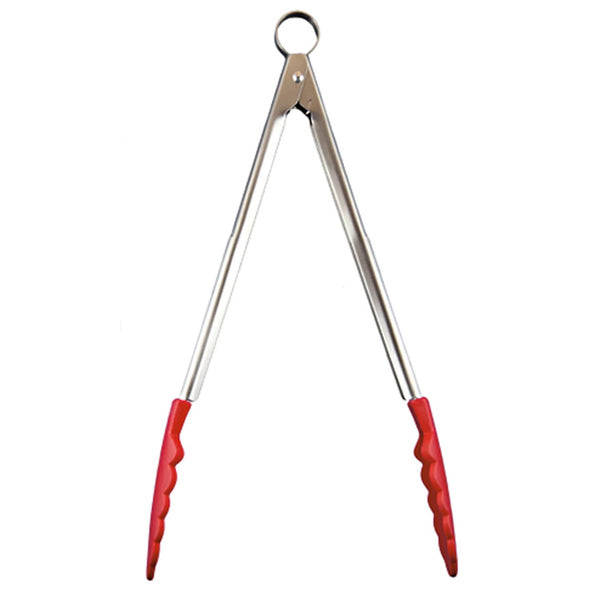 Red Silicone Tongs
