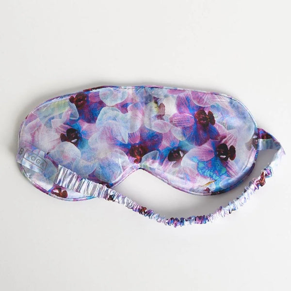 Silk Sleep Mask - Opal Orchid