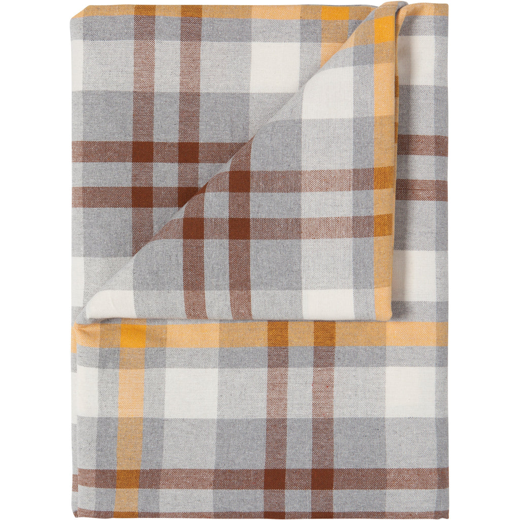 Danica Now Designs Tablecloth in Plaid Maize, 60x120