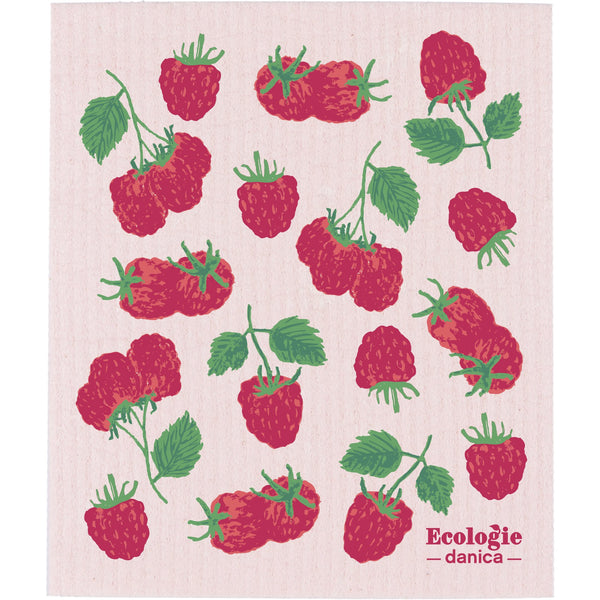 Swedish Dishcloth Raspberries