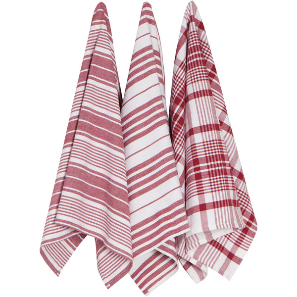 Danica Now Designs Jumbo Towel Set, carmine