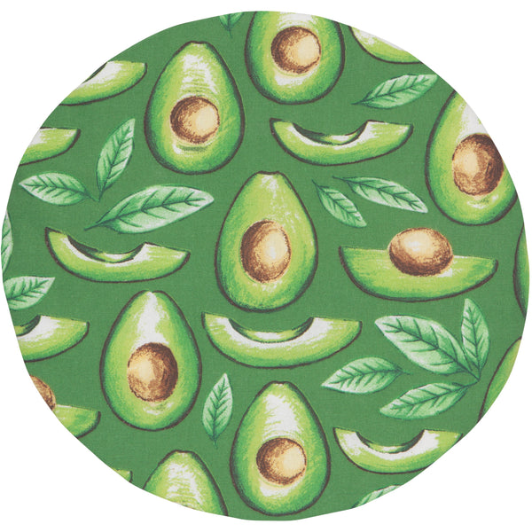 Bowl cover set in avocado