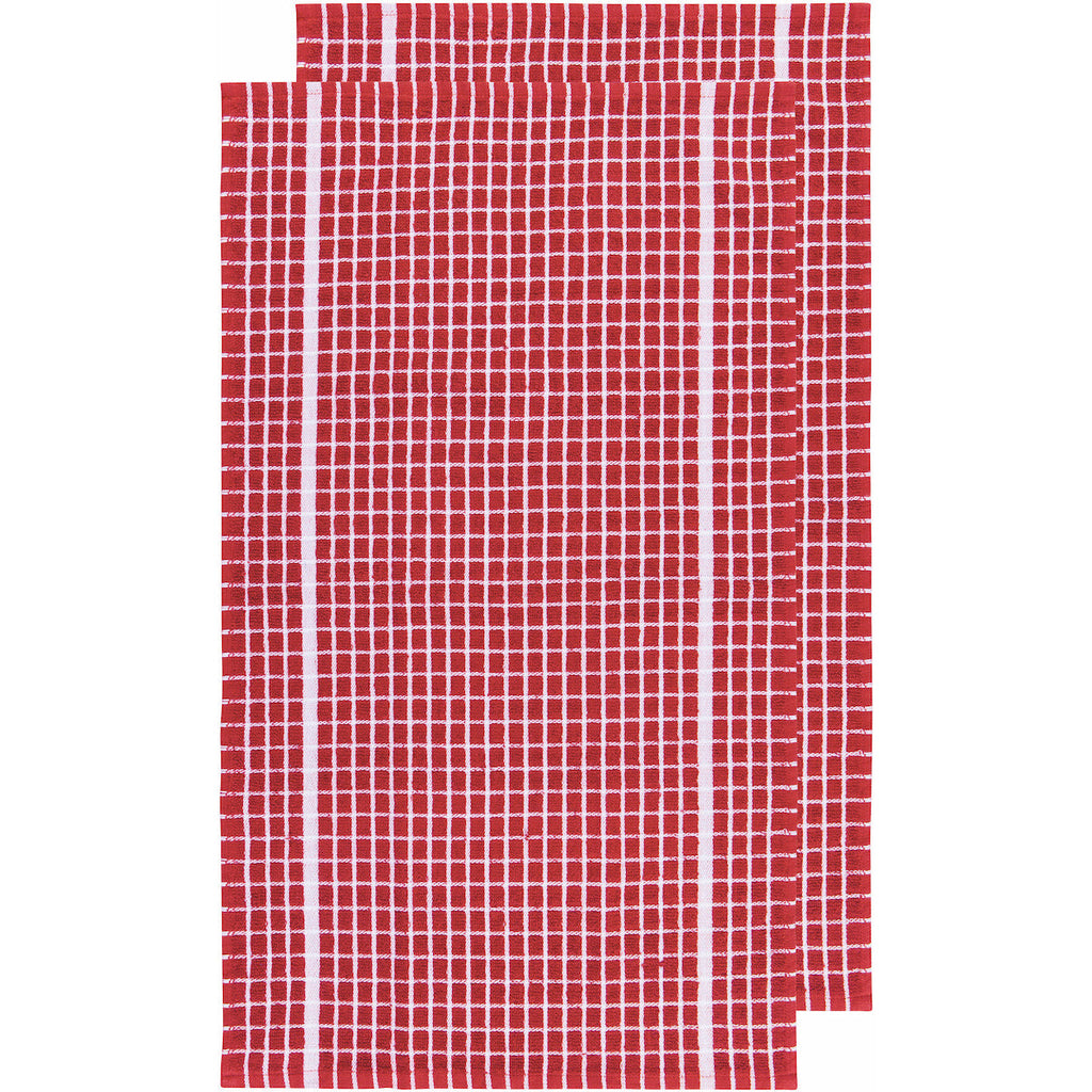 Danica Now Designs Terry Towel Set, red