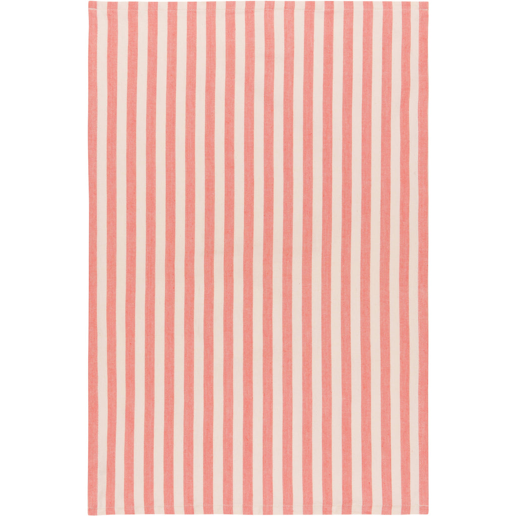 Tea Towel Set - Watermelon, stripe pattern
