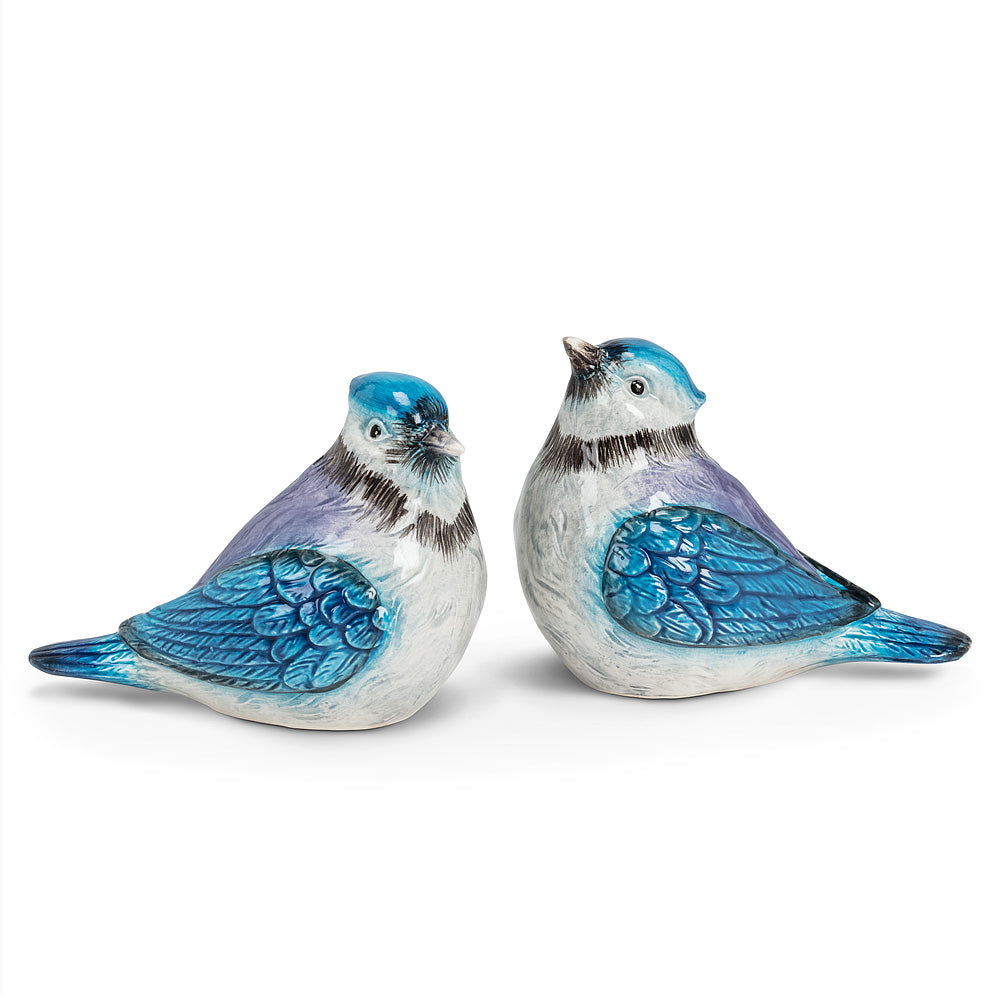 Blue Jay Salt & Pepper Shakers