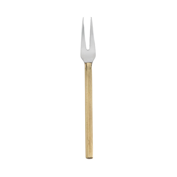 Rib Handle Cocktail Fork