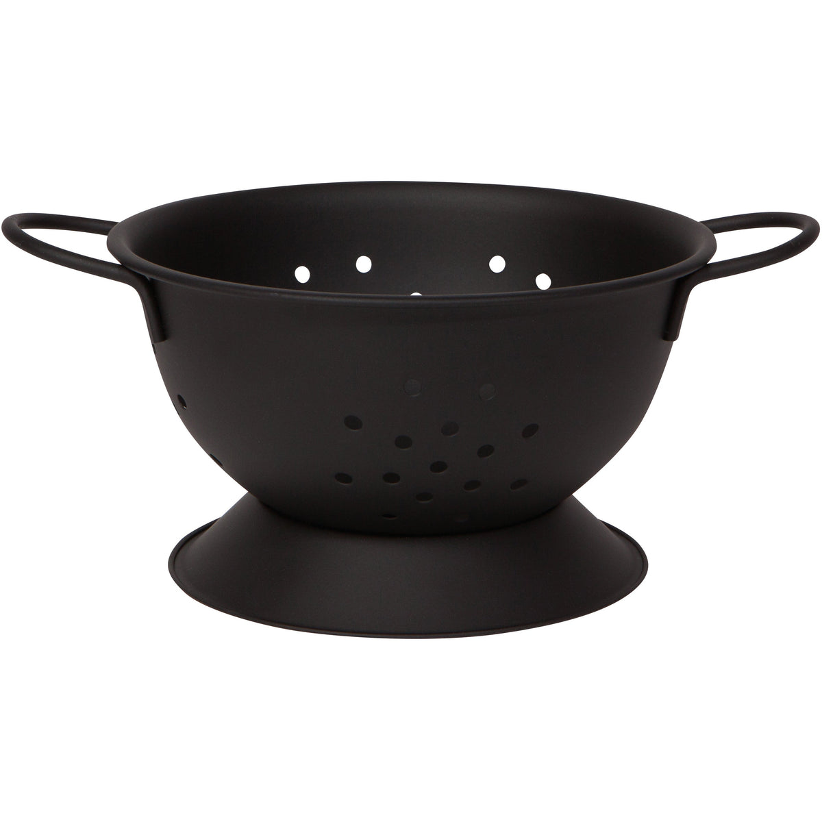 Small Black Colander Pot Pantry