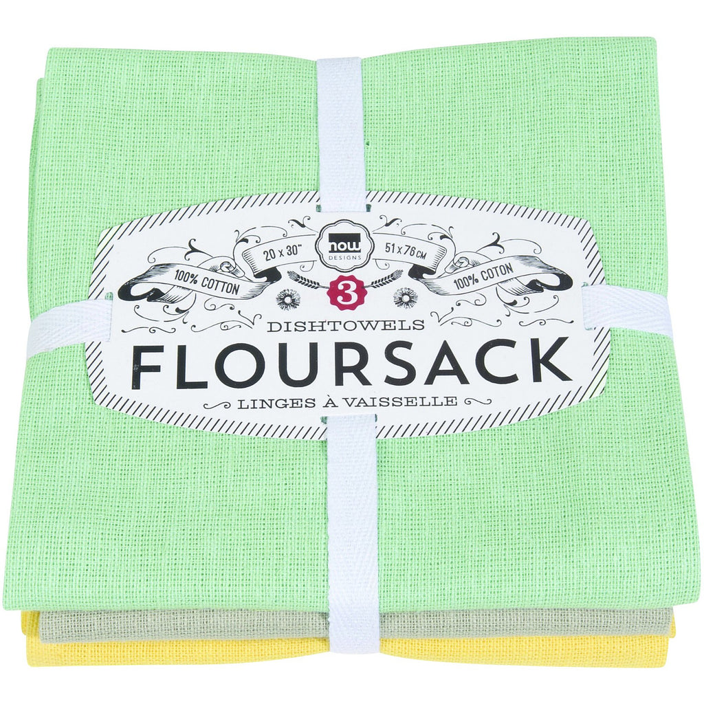 Jade Floursack Tea Towel Set 