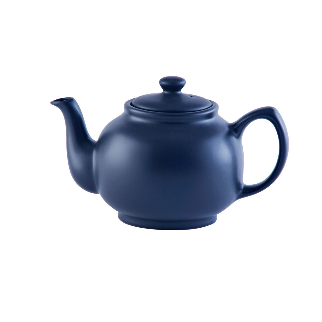 Navy 6 Cup Teapot