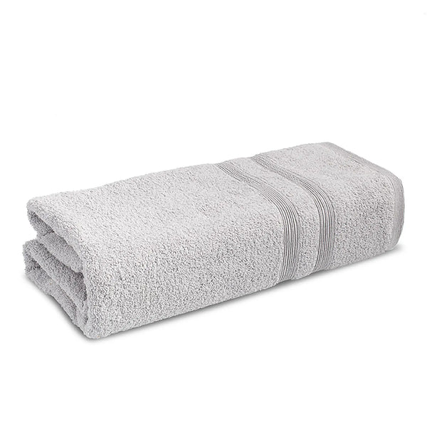 Moda At Home Allure Cotton Bath Sheet in Marble Grey.