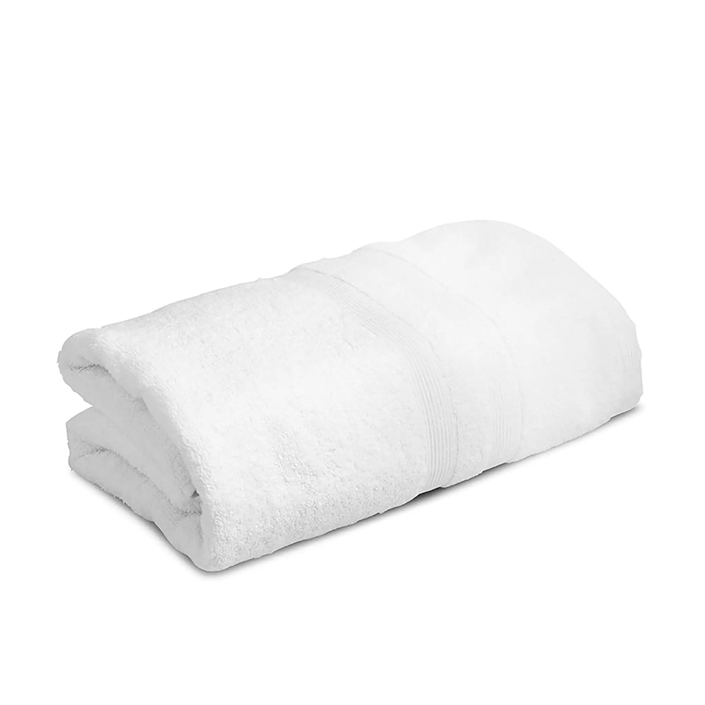 Moda At Home Allure Cotton Bath Towel in White