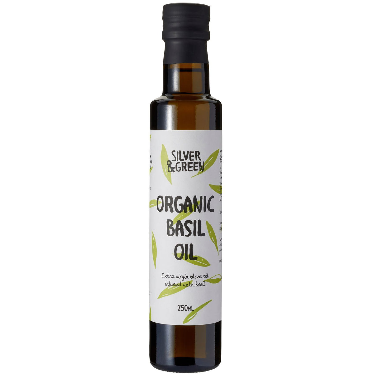 Organic Basil Oil Pot Pantry