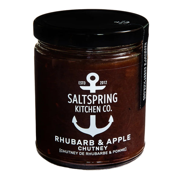 Salt Spring Kitchen Rhubarb and Apple Churtney