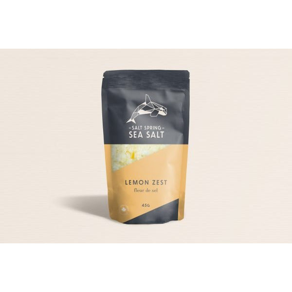 Salt Spring Lemon Zest Sea Salt