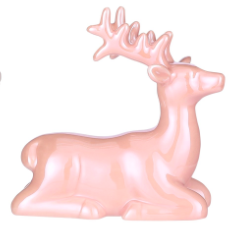 Deer Decoration Pink