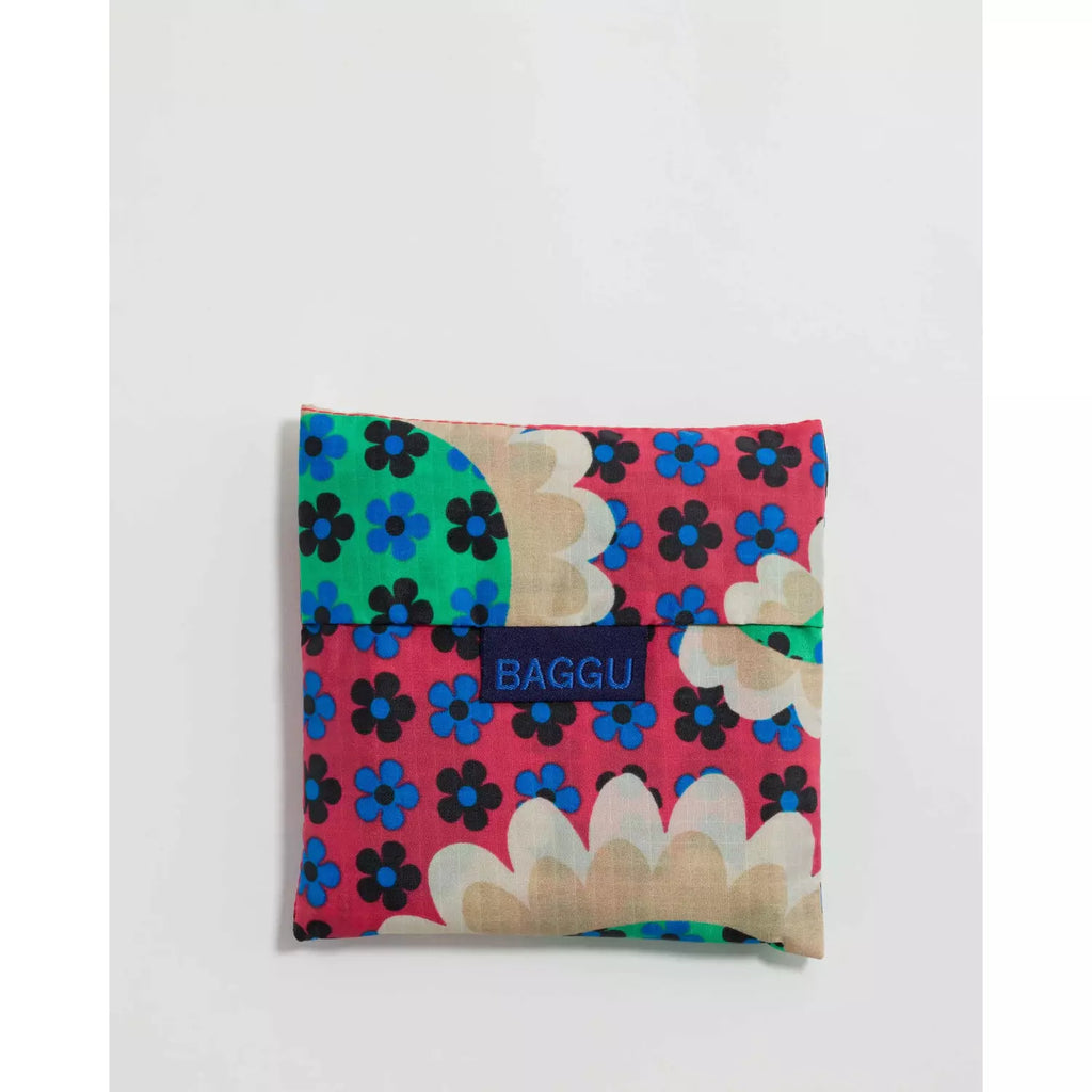 Baggu Pop Floral bag, folded.