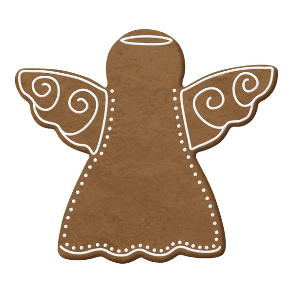 Angel 3.75" Cookie Cutter decorated