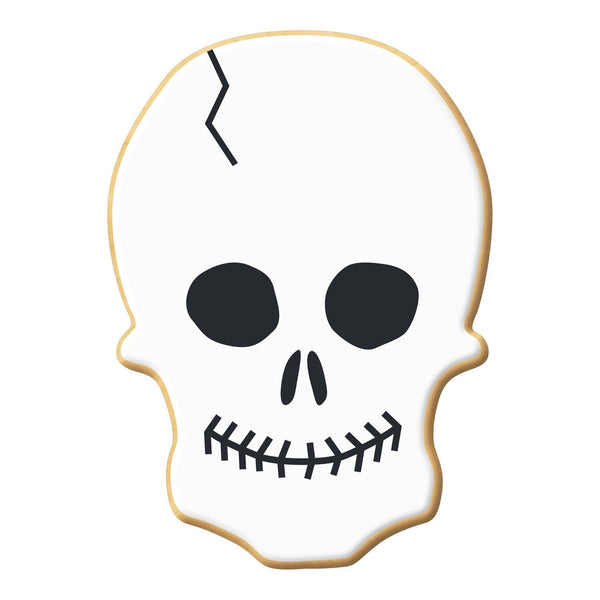 Skull Cookie Cutter decorated