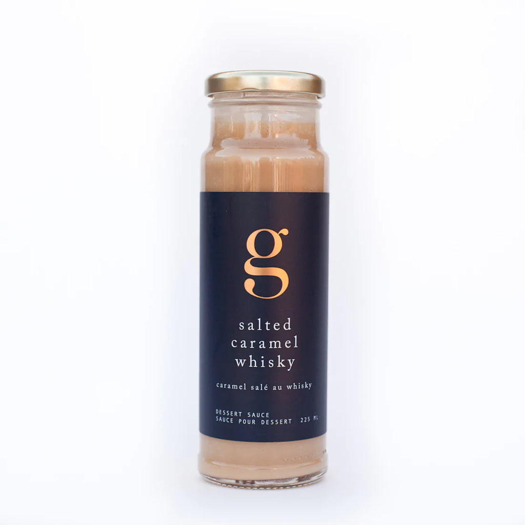 Gourmet Inspirations Salted Caramel Whiskey Dessert Sauce