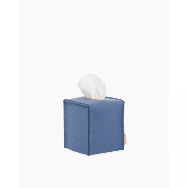 Small Tissue Box Cover - Horizon Blue
