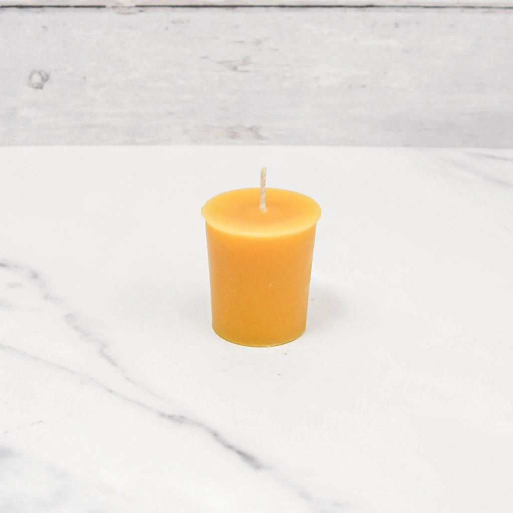 Honey Candles Beeswax Votive in Natural