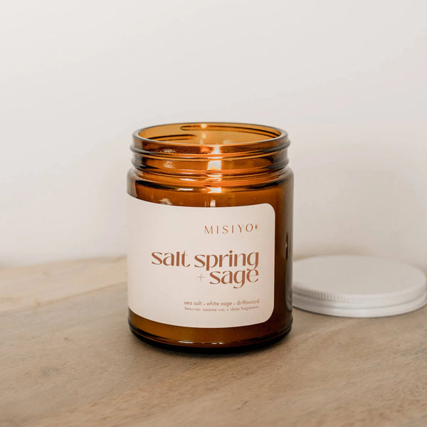 Misiyo Candle - Salt Spring + Sage