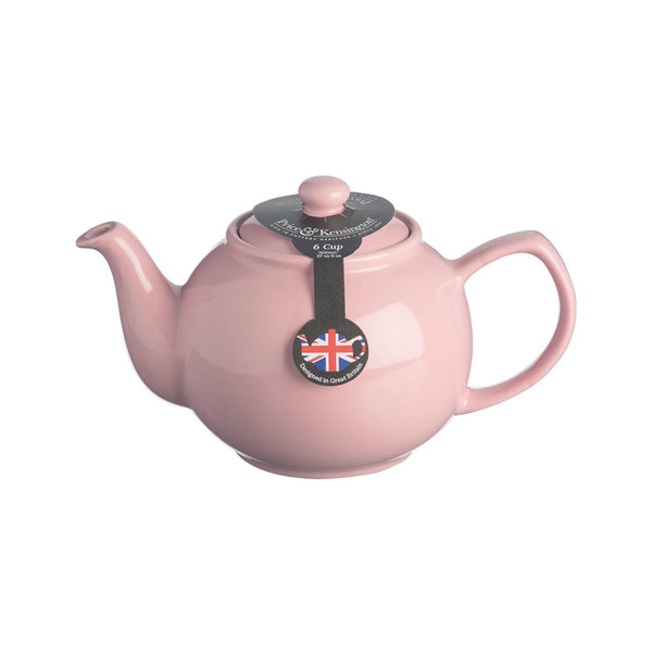 Pink 6 Cup Teapot