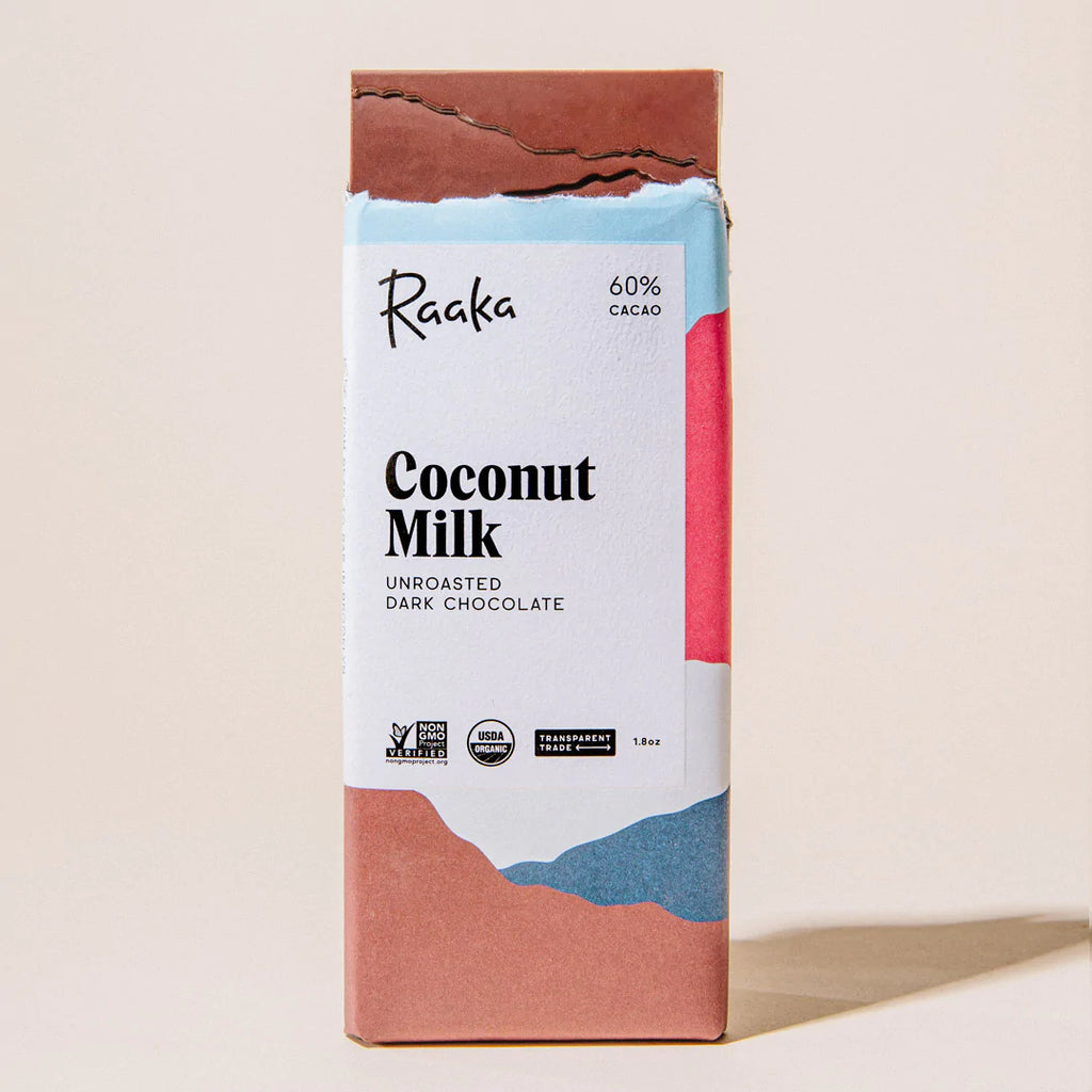 Raaka Chocolate Coconut Milk bar