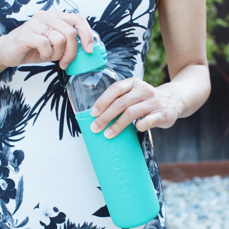 Soma sport water bottle - Aqua – Pot & Pantry