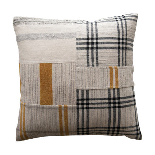 Creative Wool Patchwork Pillow