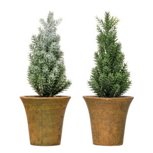 Creative Potted 7.5" Fir Tree