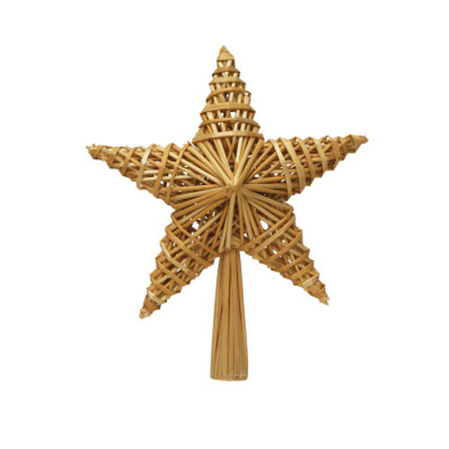 Straw Star Tree Topper