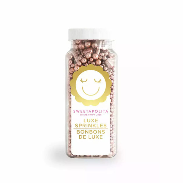 La Vie en Rosé sprinkles in the Sweetapolita 4oz. bottle.