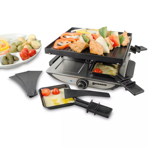 Geneva 4 Person Raclette in use